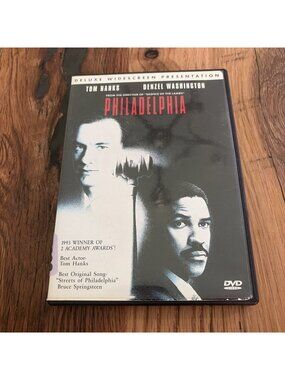 Philadelphia (DVD, 1993) Used Tested Working